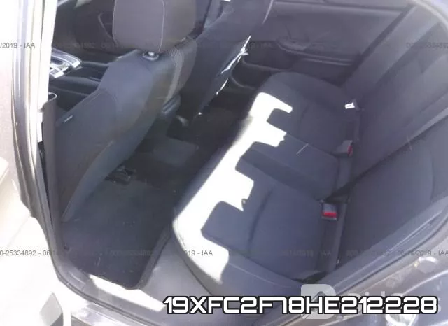 19XFC2F78HE212228 фото 9
