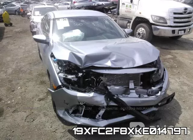 19XFC2F8XKE014797 фото 5