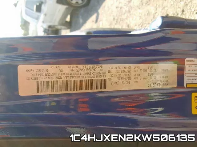 1C4HJXEN2KW506135 фото 2