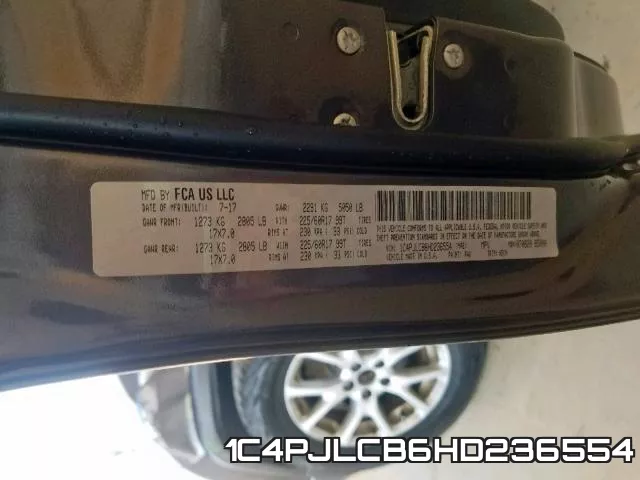 1C4PJLCB6HD236554 фото 2