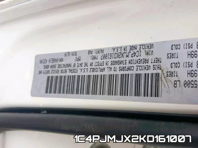 1C4PJMJX2KD161007 фото 2