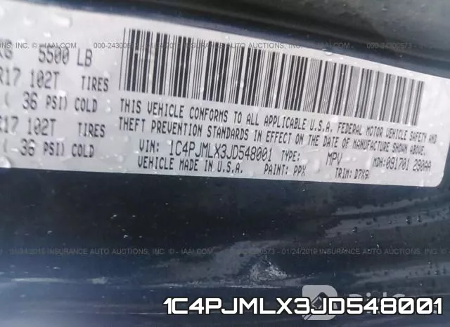 1C4PJMLX3JD548001 фото 10