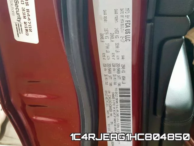 1C4RJEAG1HC804850 фото 2