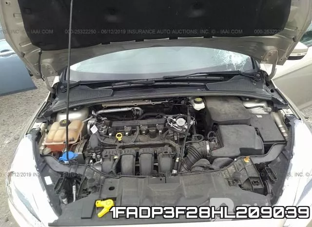 1FADP3F28HL209039 фото 2