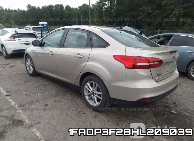 1FADP3F28HL209039 фото 4