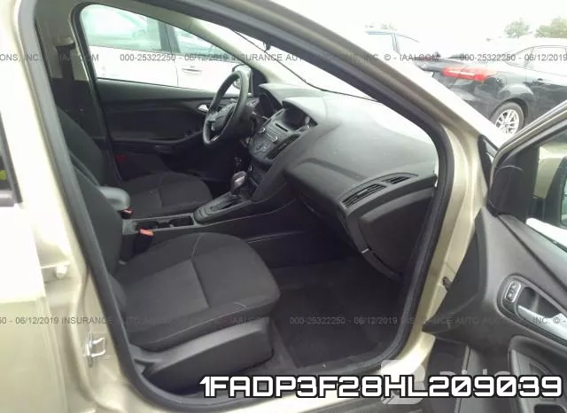 1FADP3F28HL209039 фото 6