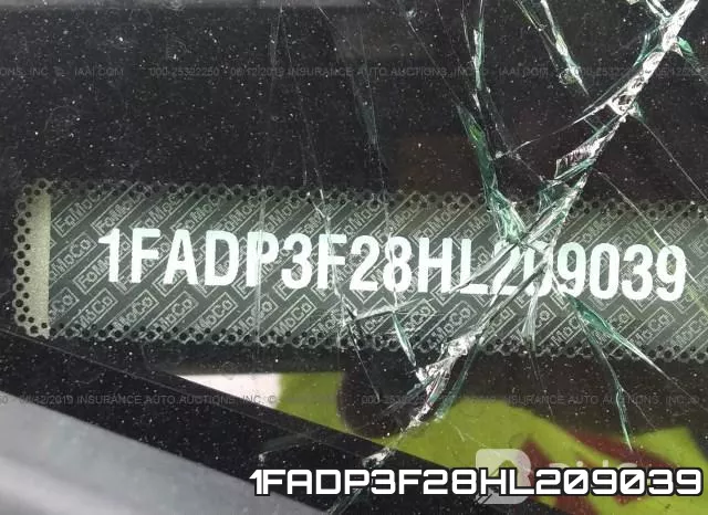 1FADP3F28HL209039 фото 10