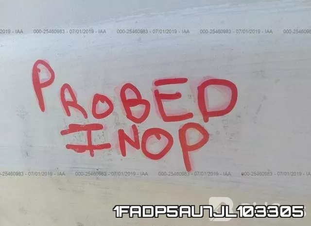 1FADP5AU7JL103305 фото 8