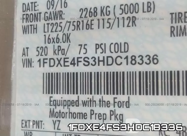 1FDXE4FS3HDC18336 фото 10