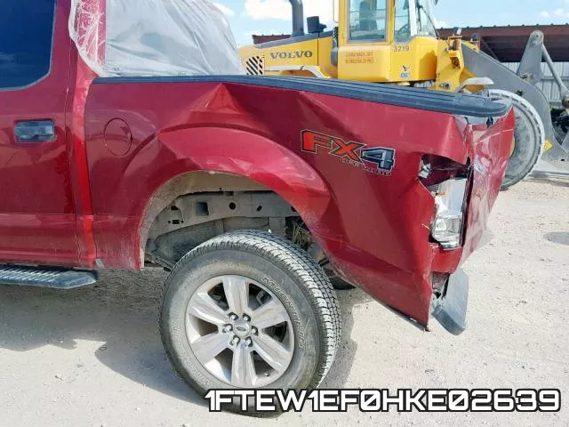 1FTEW1EF0HKE02639 фото 10