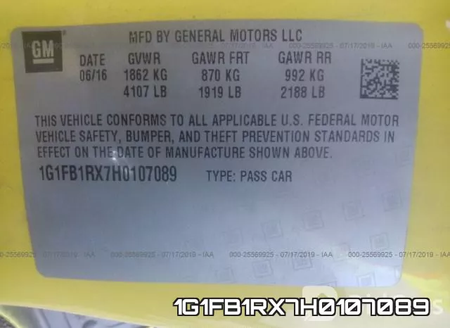1G1FB1RX7H0107089 фото 10