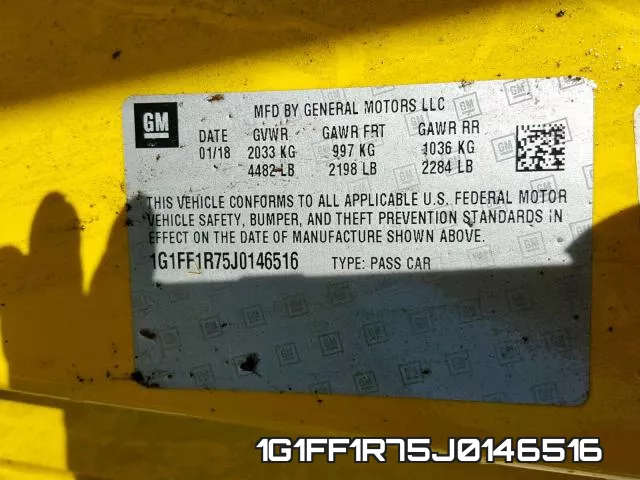 1G1FF1R75J0146516 фото 2