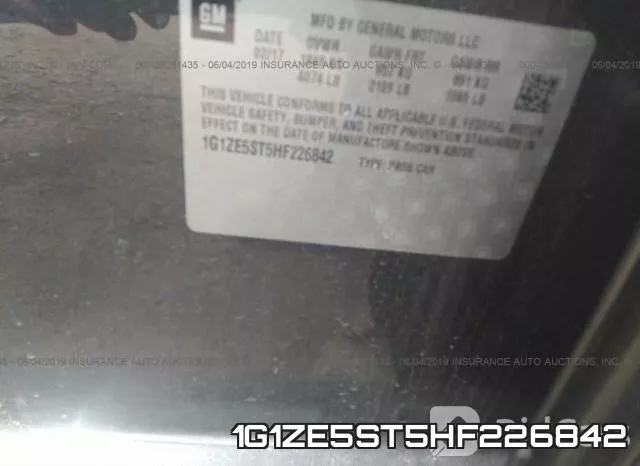 1G1ZE5ST5HF226842 фото 9