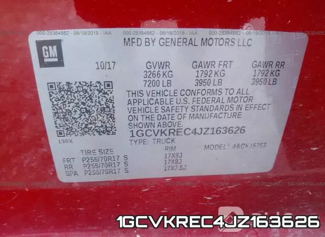 1GCVKREC4JZ163626 фото 10