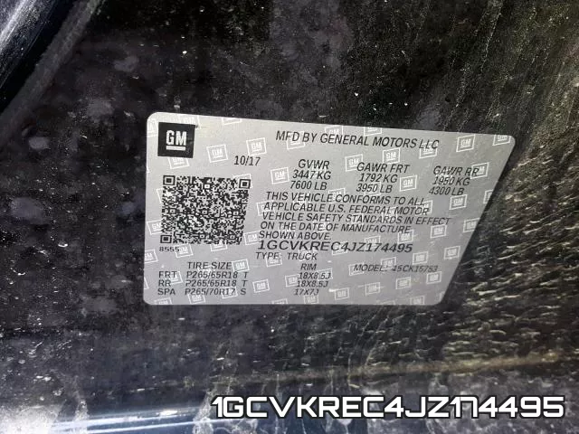 1GCVKREC4JZ174495 фото 2