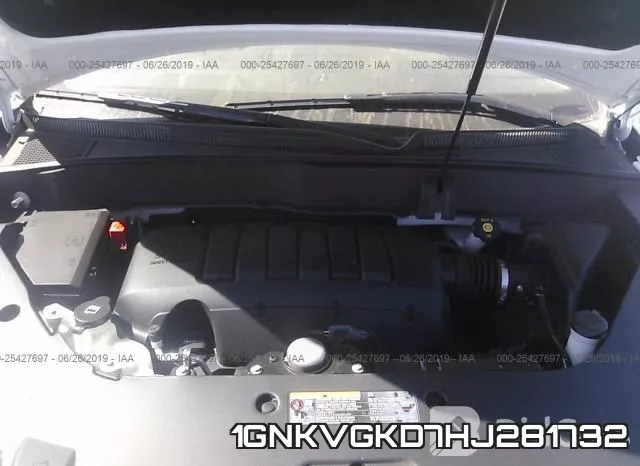 1GNKVGKD7HJ281732 фото 2