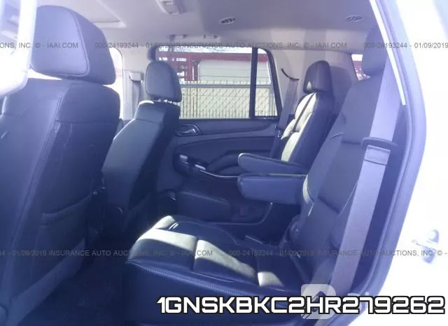 1GNSKBKC2HR279262 фото 9