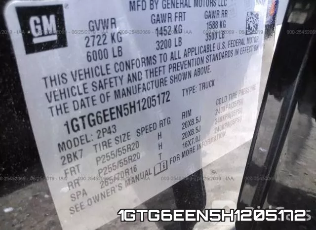1GTG6EEN5H1205172 фото 10