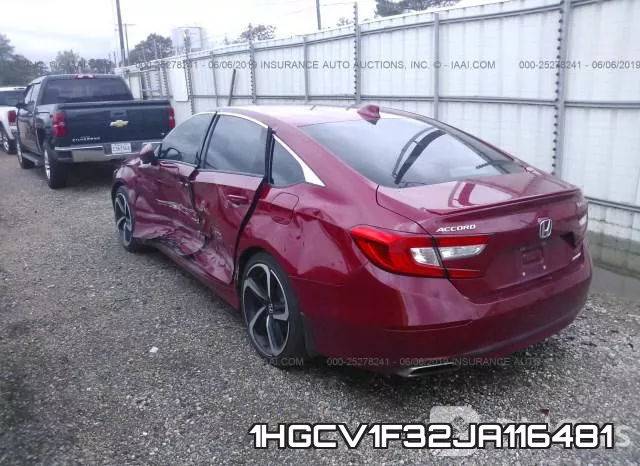 1HGCV1F32JA116481 фото 4