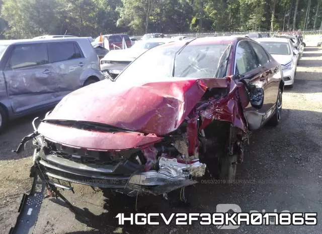 1HGCV2F38KA017865 фото 7