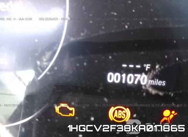 1HGCV2F38KA017865 фото 8