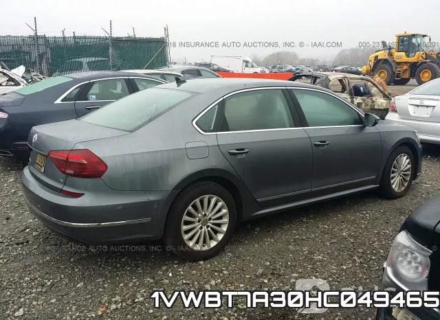1VWBT7A30HC049465 фото 5