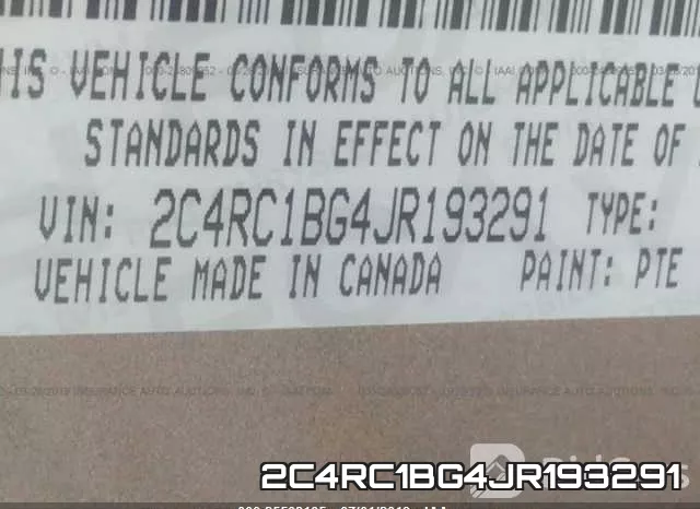 2C4RC1BG4JR193291 фото 10