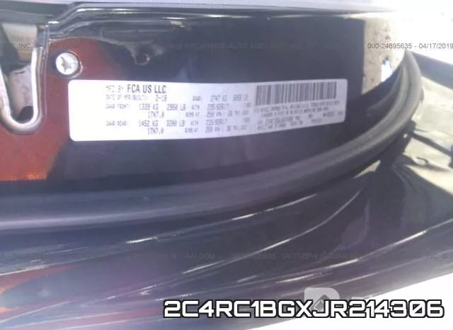 2C4RC1BGXJR214306 фото 10