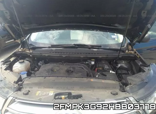 2FMPK3G92HBB03778 фото 2