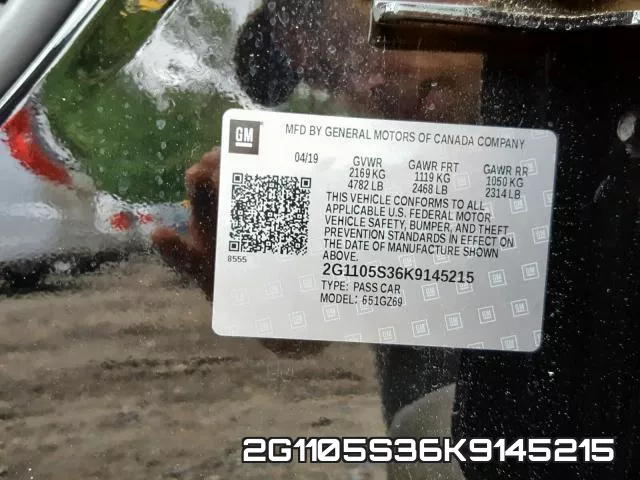2G1105S36K9145215 фото 2