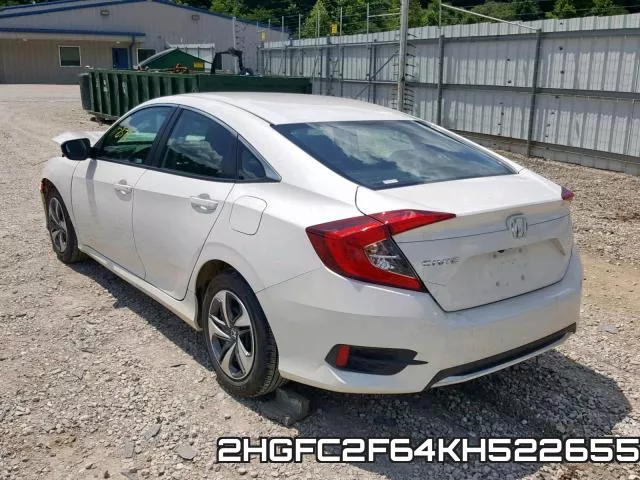 2HGFC2F64KH522655 фото 4