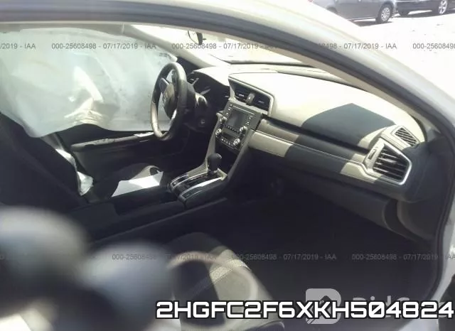 2HGFC2F6XKH504824 фото 6