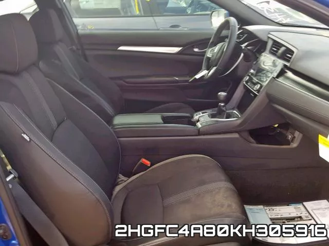 2HGFC4A80KH305916 фото 6