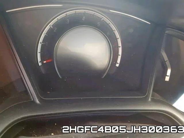 2HGFC4B05JH300363 фото 9