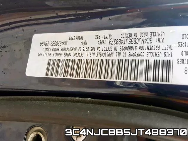 3C4NJCBB5JT488370 фото 2