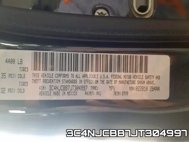 3C4NJCBB7JT304997 фото 2