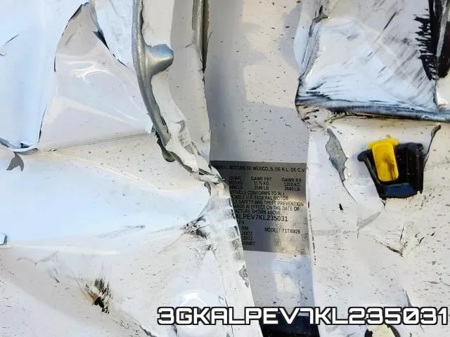 3GKALPEV7KL235031 фото 2