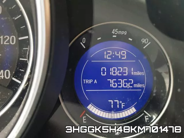 3HGGK5H48KM701478 фото 9