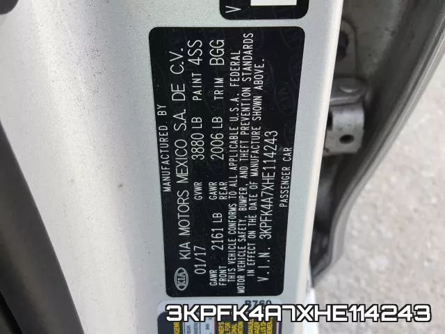3KPFK4A7XHE114243 фото 2