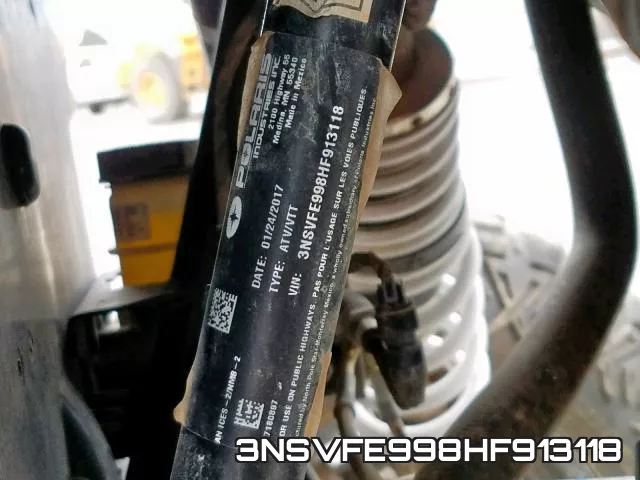 3NSVFE998HF913118 фото 2