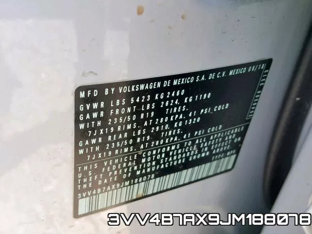 3VV4B7AX9JM188078 фото 2