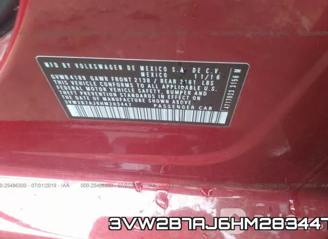 3VW2B7AJ6HM283447 фото 10
