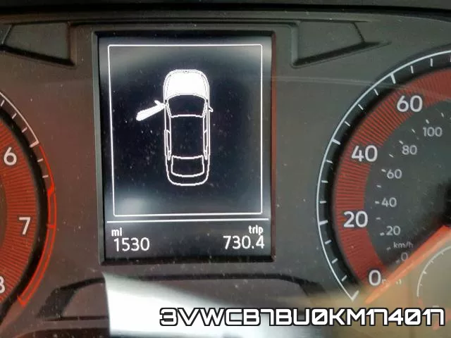 3VWCB7BU0KM174017 фото 9