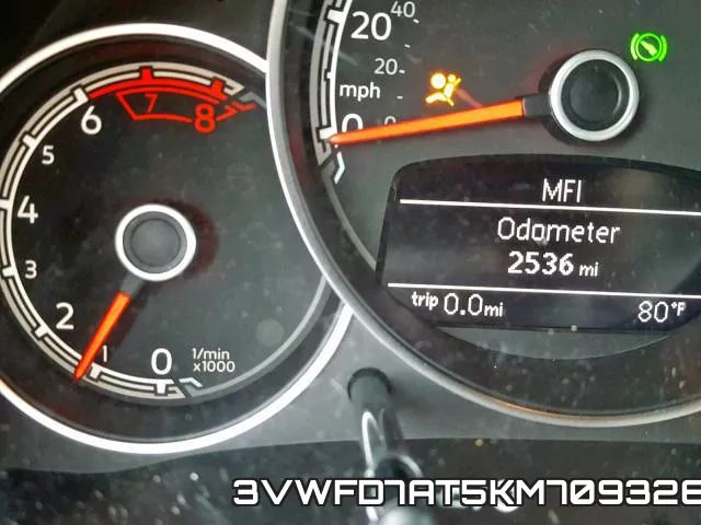 3VWFD7AT5KM709326 фото 9