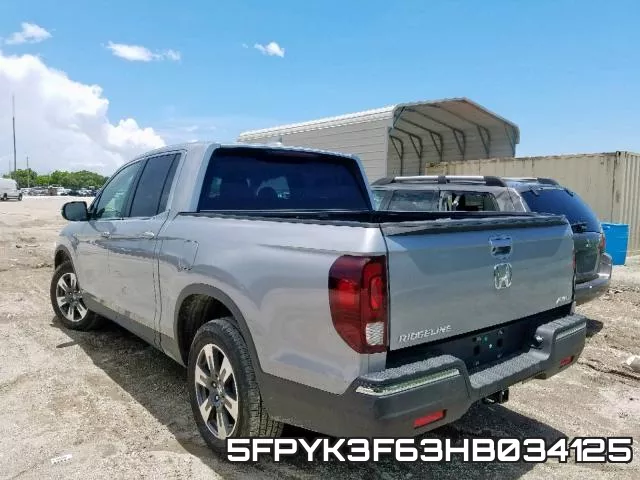 5FPYK3F63HB034125 фото 4