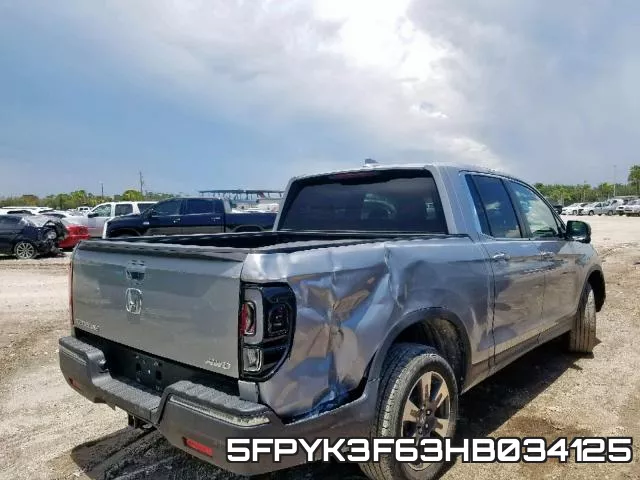 5FPYK3F63HB034125 фото 5