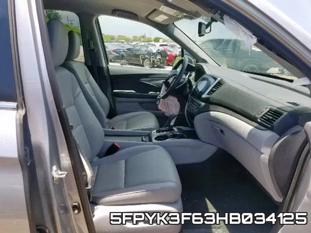 5FPYK3F63HB034125 фото 6