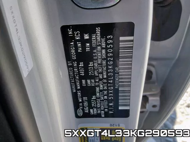 5XXGT4L33KG290593 фото 2