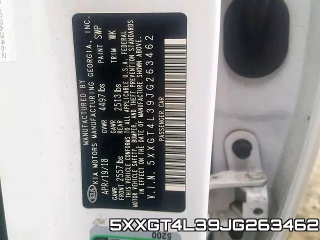 5XXGT4L39JG263462 фото 2