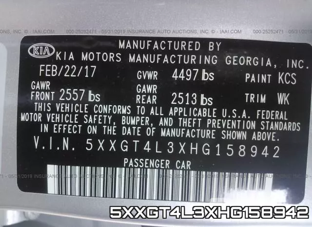 5XXGT4L3XHG158942 фото 10